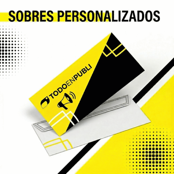 Sobres personalizados